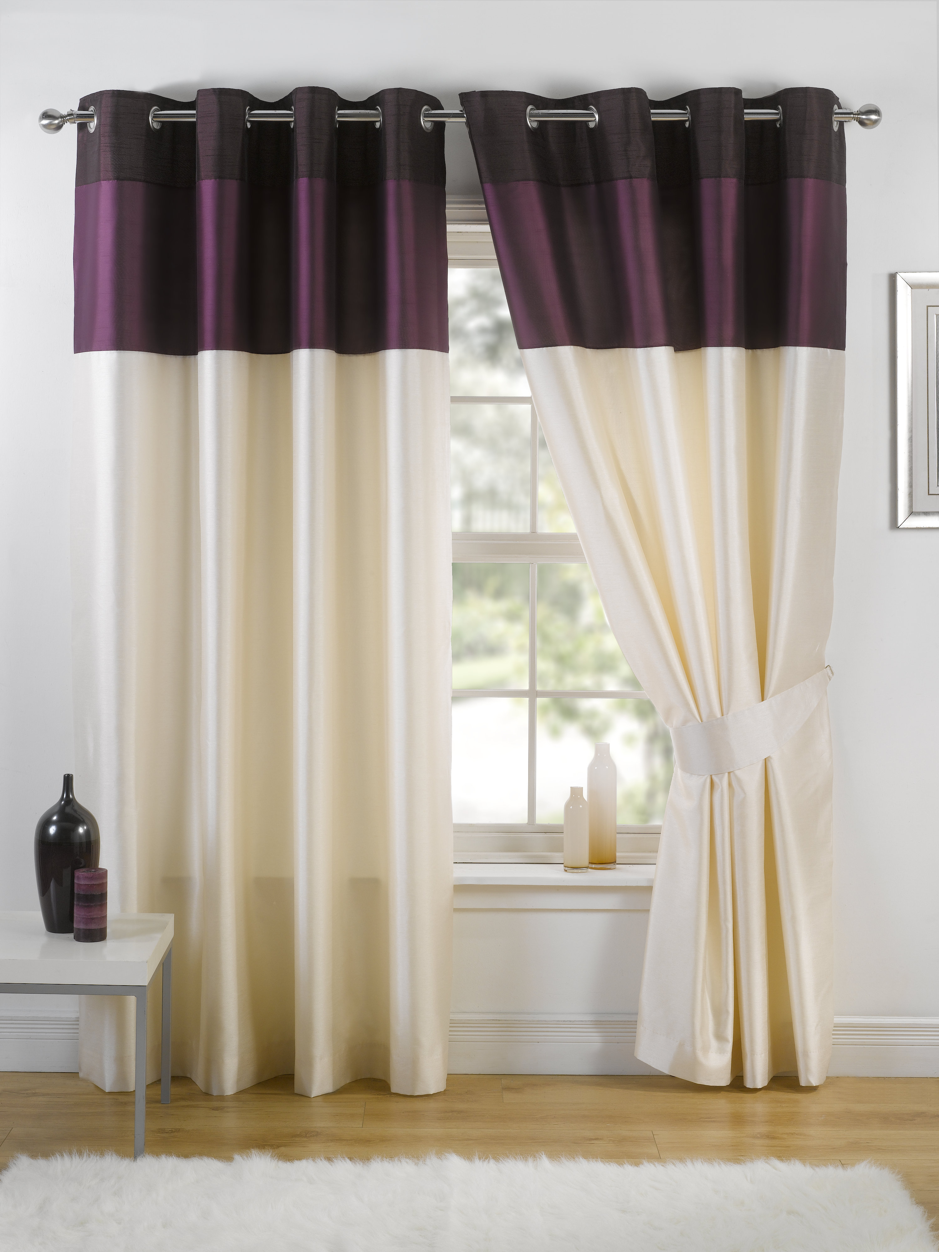Fairmont Park Straimont Eyelet Semi Sheer Thermal Curtains