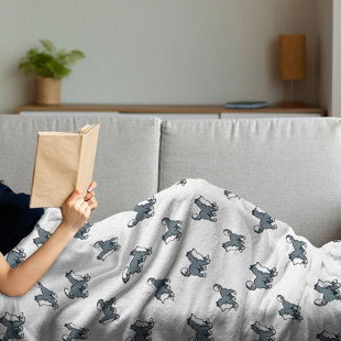 husky fleece blanket