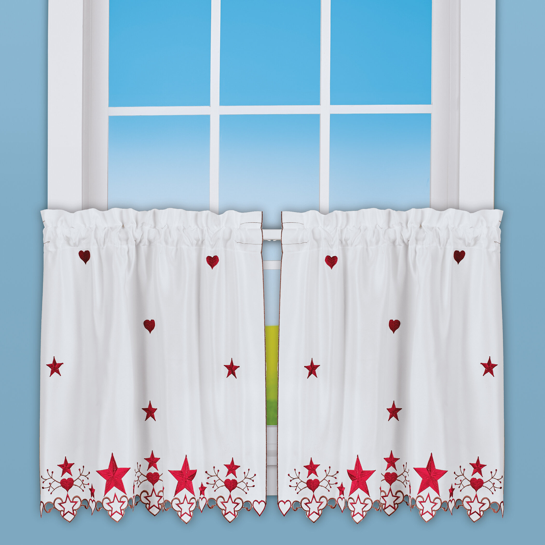 Red Barrel Studio Country Star Curtains Wayfair