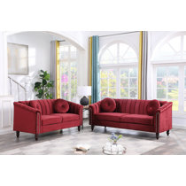 Details about   Modern Living Room Couch Set Furniture BLUE Microfiber Fabric Sofa Loveseat IG0R 
