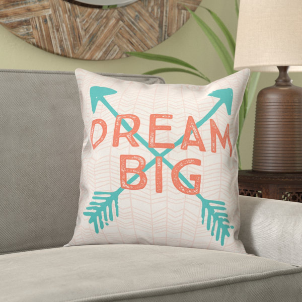 Dream Big Pillow Wayfair