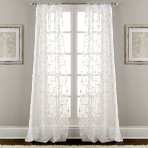 Ivory And Cream Curtains Amp Drapes You Ll Love Wayfair