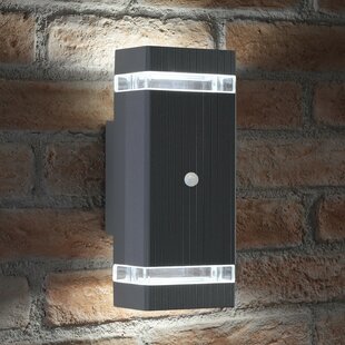 Garrow LED Outdoor Sconce With Motion Sensor By Sol 72 Outdoor