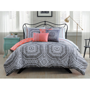 Avianna 10 Piece Reversible Bed-In-A-Bag Set