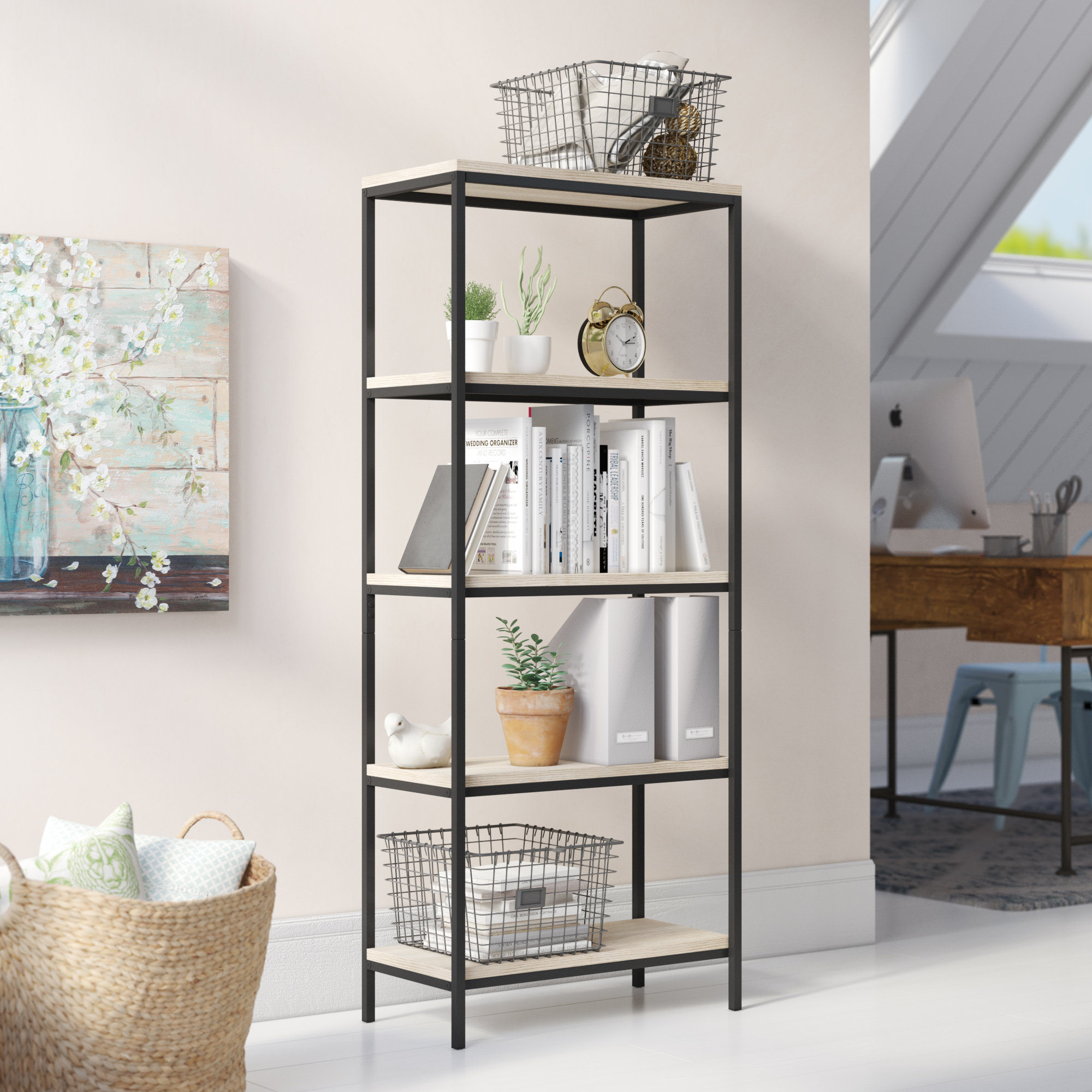 modern bookcase
