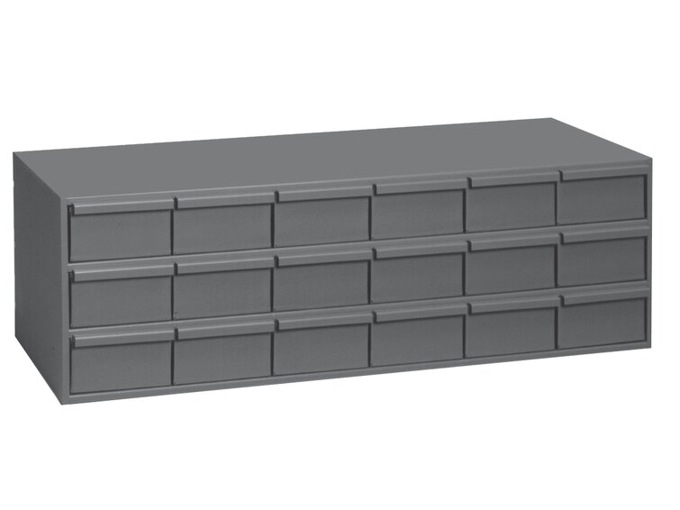 Durham Manufacturing 18 Drawers Storage Cabinet Gray for sale online 
