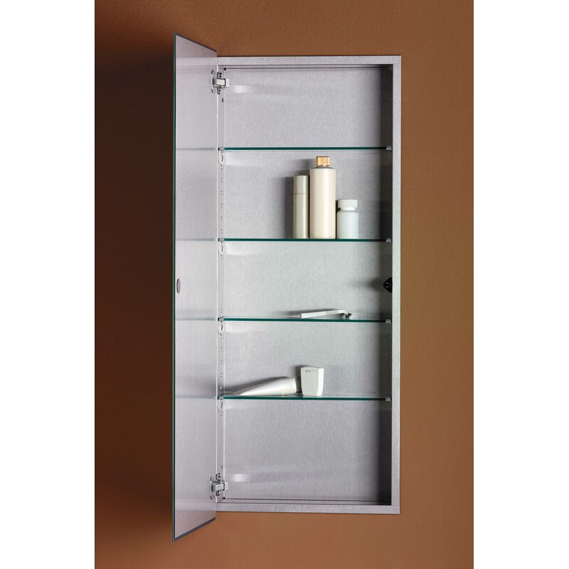 Rebrilliant Jermaine 15 X 36 Recessed Medicine Cabinet Reviews Wayfair