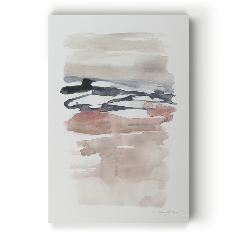 Wrought Studio Tiered Horizon Line Ii Painting Print On Canvas