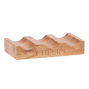 Weinflaschenhalter für 3 Fl. von Besp-Oak Furni..