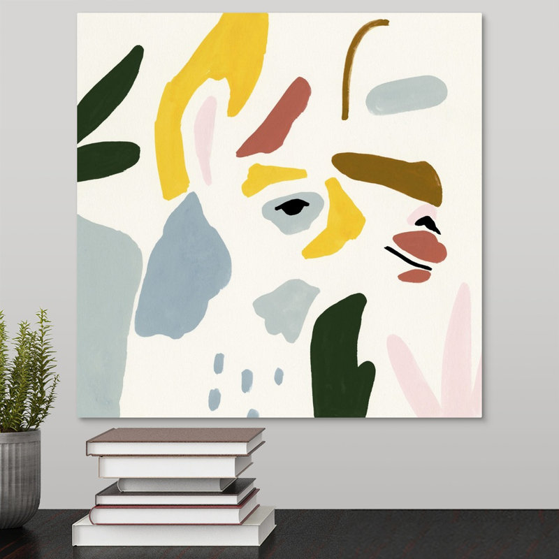 Novogratz Color Block Llama Iii Framed Painting Print Wayfair