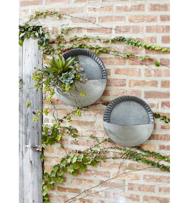 Melrose Intl 2 Piece Half Round Pocket Wall Decor Set Wayfair