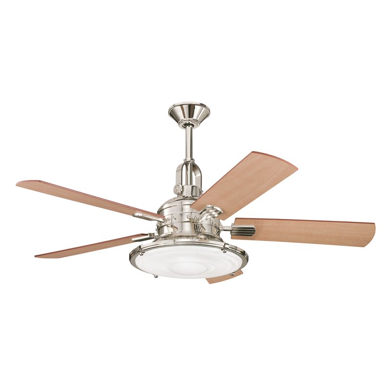 Red Barrel Studio 52 Mistretta 5 Blade Ceiling Fan With Remote