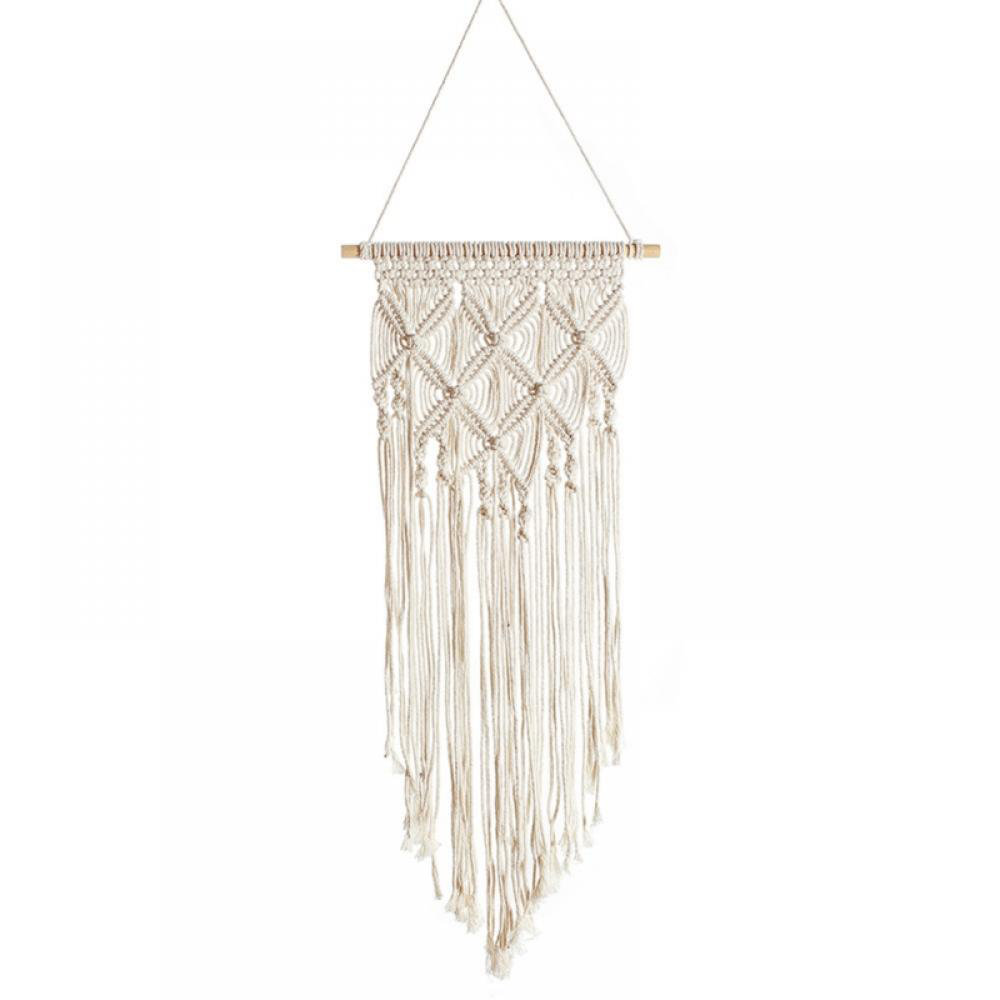 Dakota Fields Handmade Woven Macrame Wall Hanging Tapestry Wedding Wall Decoration Backdrop Wall Home Living Room Home Decor Art Wayfair