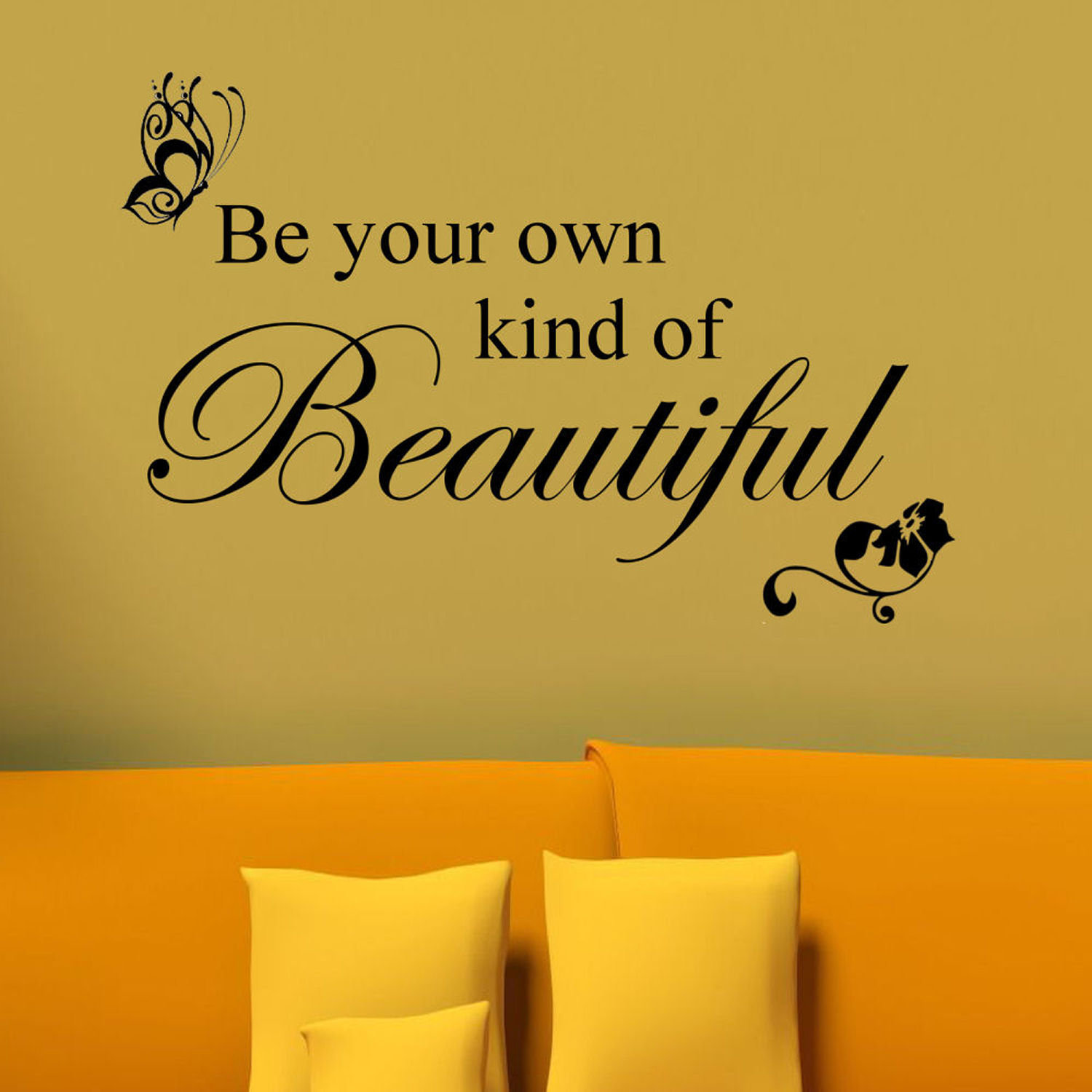 DecaltheWalls Be Your Own Kind of Beautiful Wall Decal & Reviews Wayfair