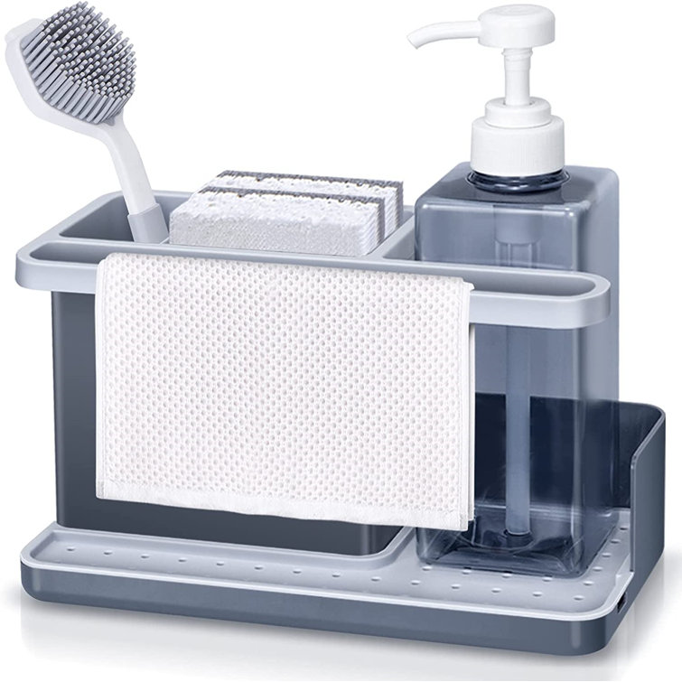 VIVID Bathroom Soap Dispensers Kitchen Organizer Plastic Sink ...