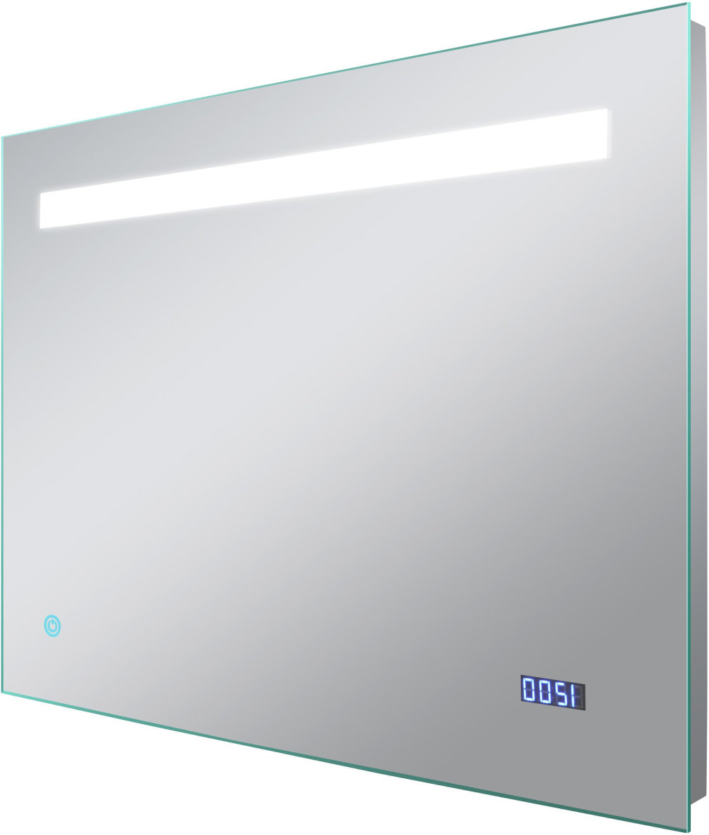 Orren Ellis Ezryn Frameless Lighted Bathroom Mirror Wayfair