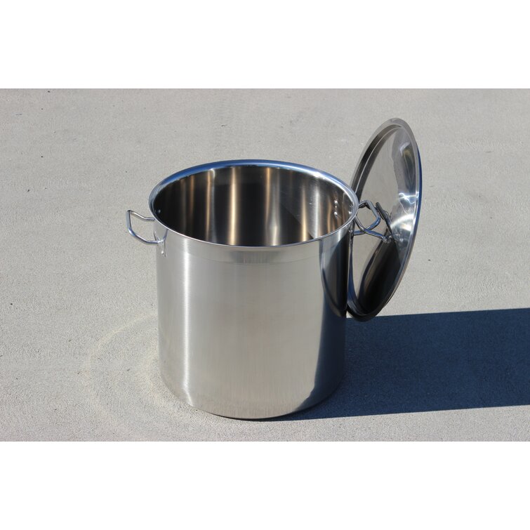 CONCORD Triply Bottom Stainless Steel Beer Stock Pot Cookware Home Brew Kettle 
