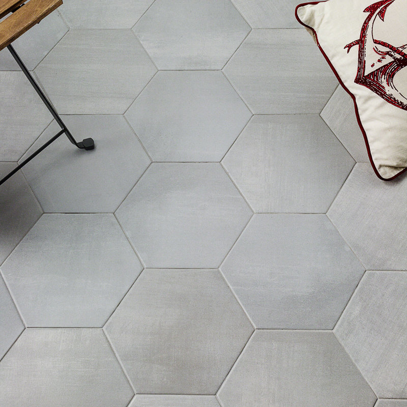 Ivy Hill Tile Langston Hexagon 10 X 11 Wall Floor Tile Reviews Wayfair
