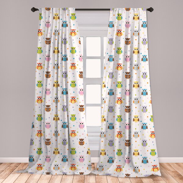 Kids Owl Curtains Wayfair