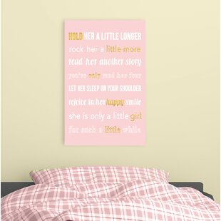 pink and gold nursery wall decor