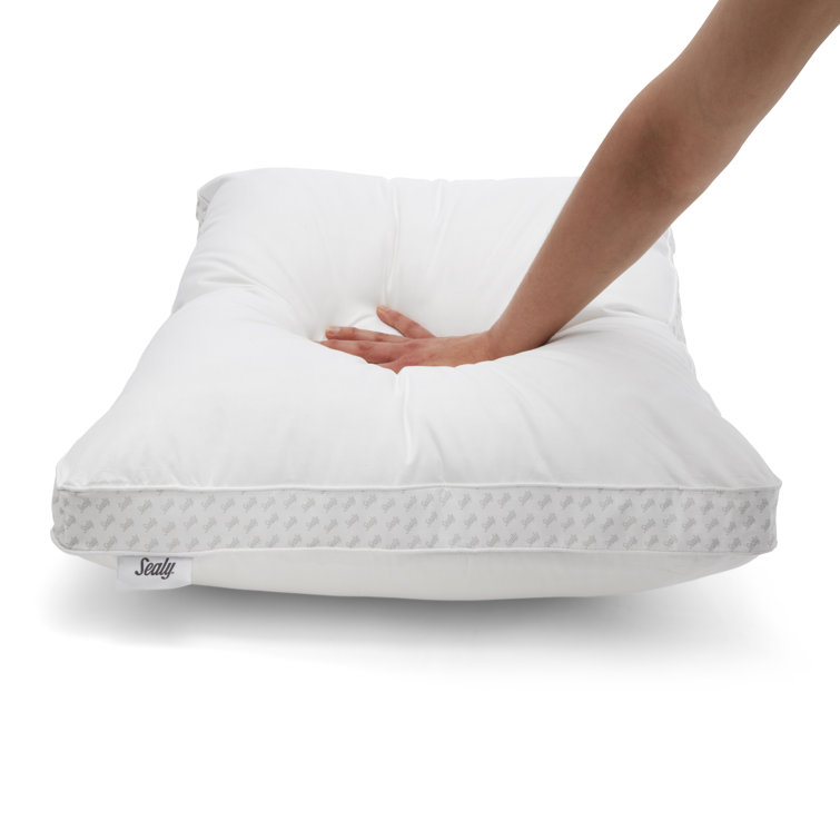 sealy down alternative memory foam pillow