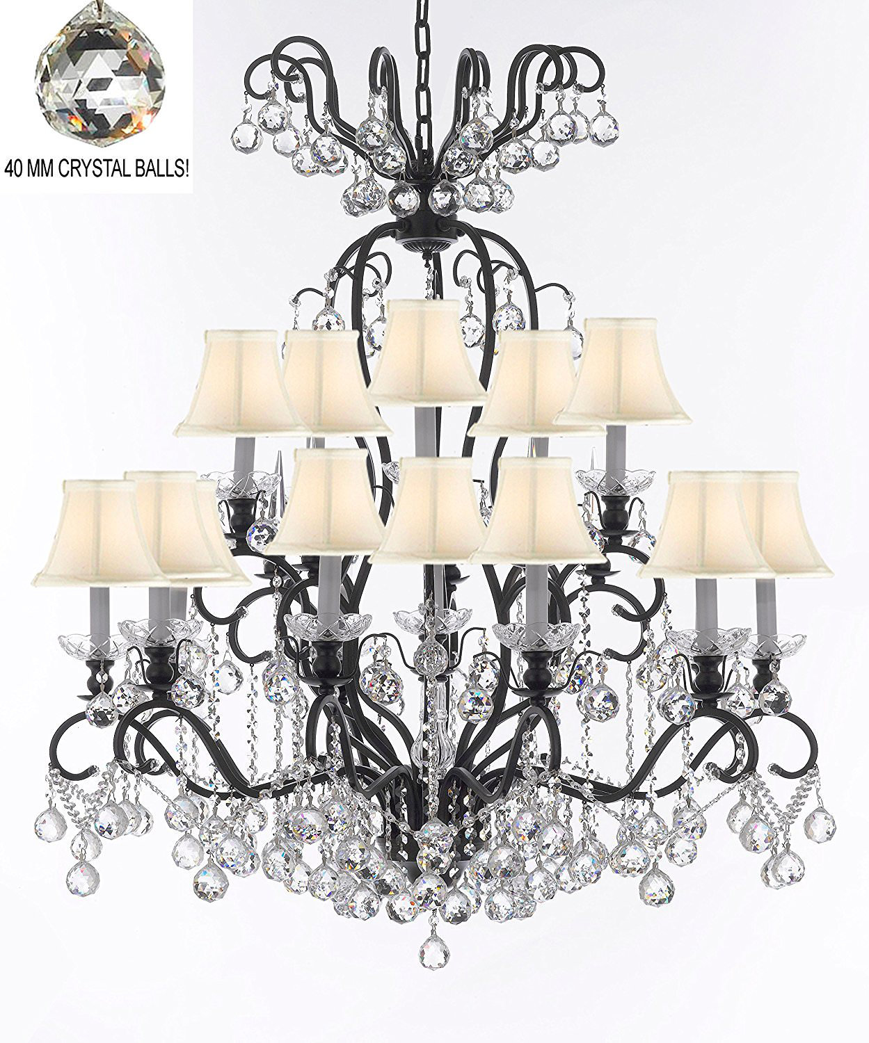 Astoria Grand Maclean 16 Light Shaded Classic Traditional Chandelier With Crystal Accents Wayfair