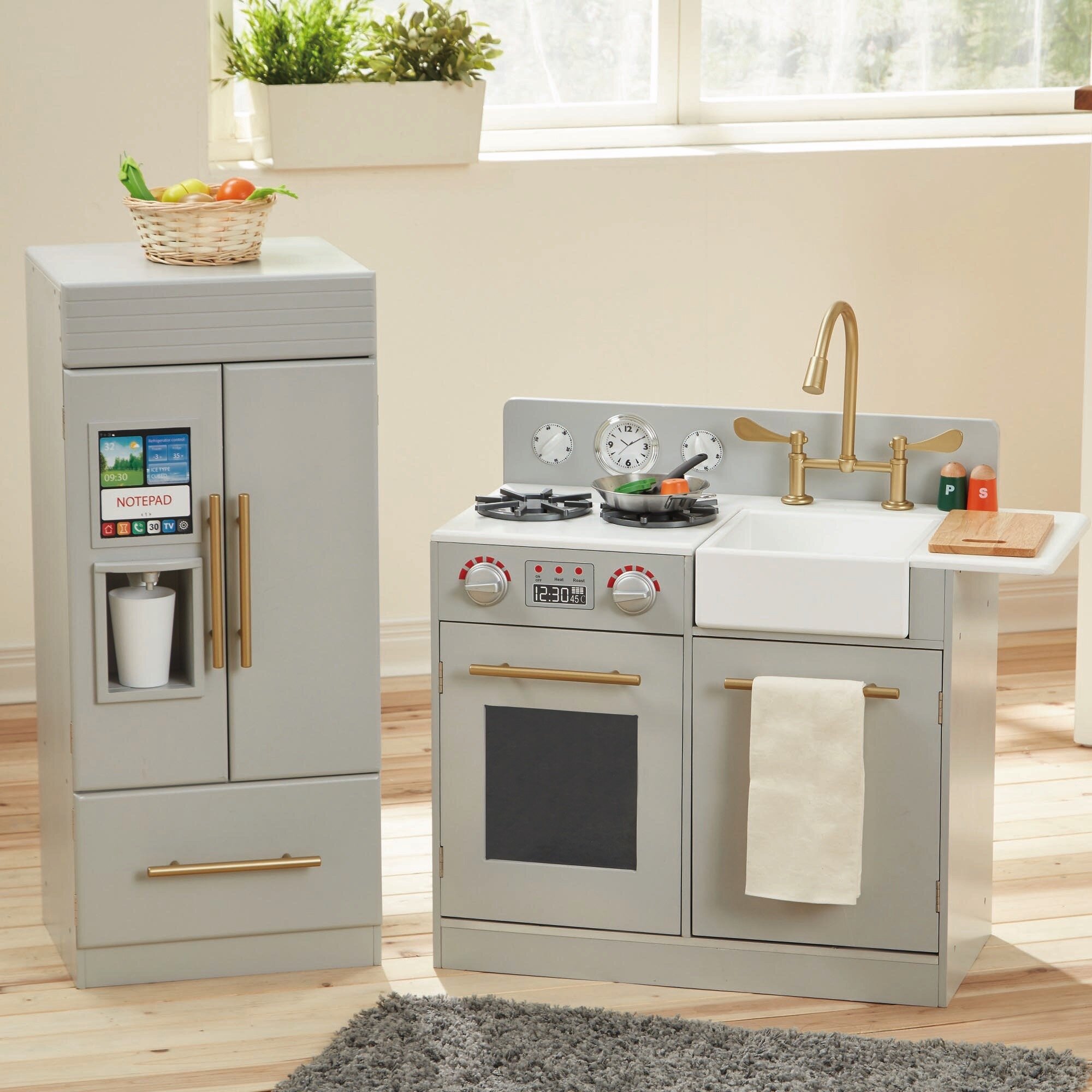 Teamson Kids 2 Piece Urban Adventure Play Kitchen Set Reviews