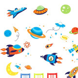 space wall decals for nursery