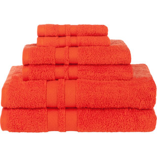 Orange Bath Towels You Ll Love Wayfair Quickview
