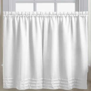 White Lace Cafe Curtains Wayfair Quickview