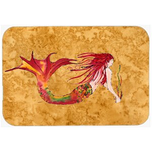 Ginger Headed Mermaid Kitchen/Bath Mat