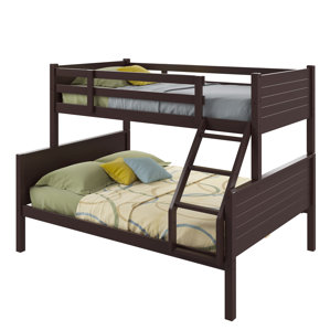 Cherry Twin over Full Bunk Bed by Harriet Bee