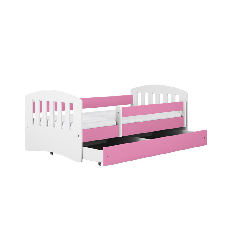 Children Bed 6 x edge colours Junior Toddler Bed For Kids with mattress 160cm 