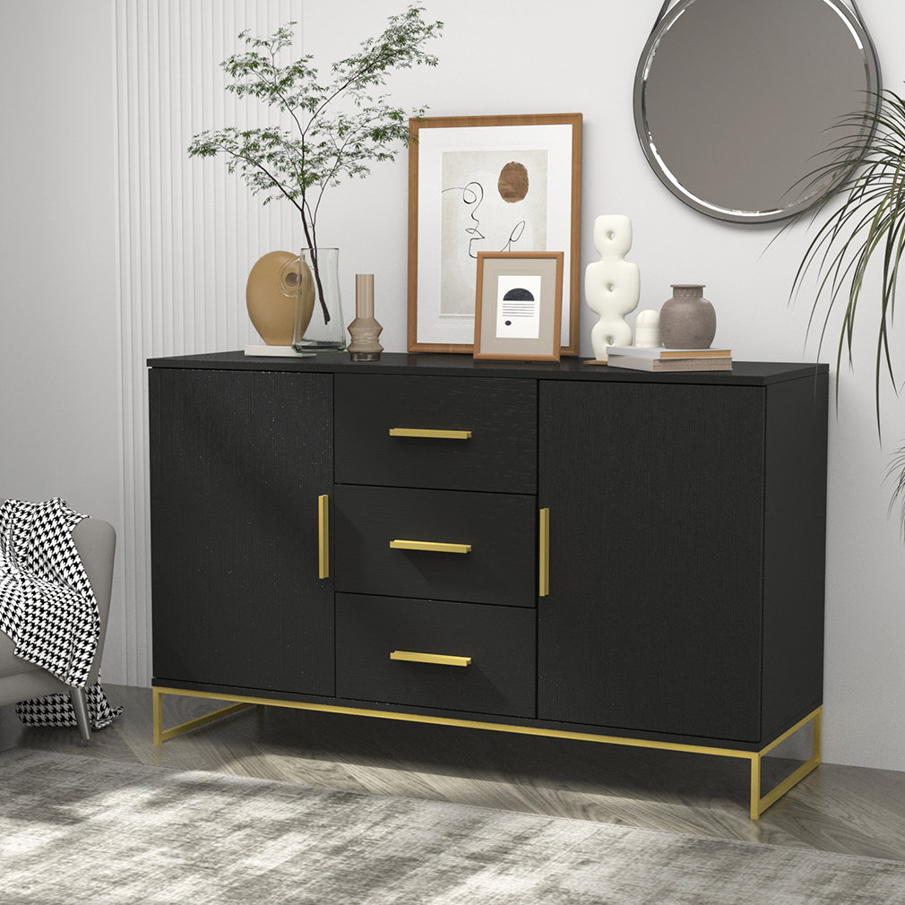 Willa Arlo Interiors Cadell 47.2'' Wide 3 Drawer Sideboard & Reviews ...