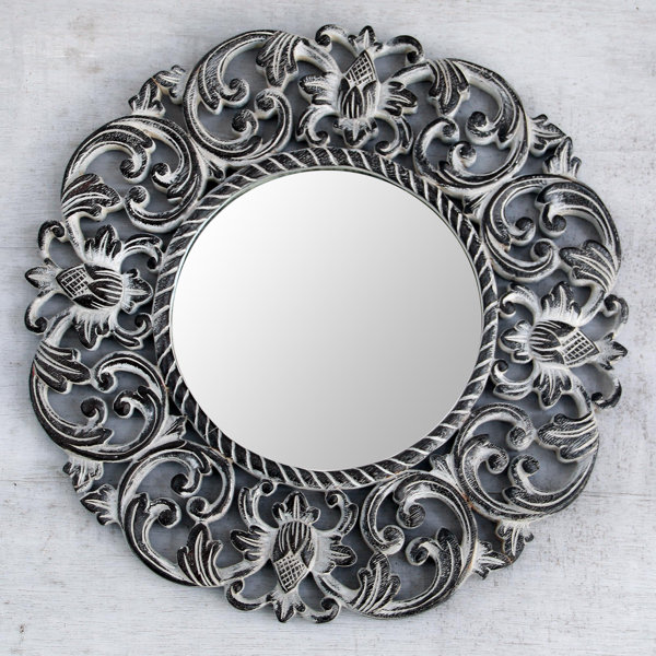 Floral Mirror Wayfair