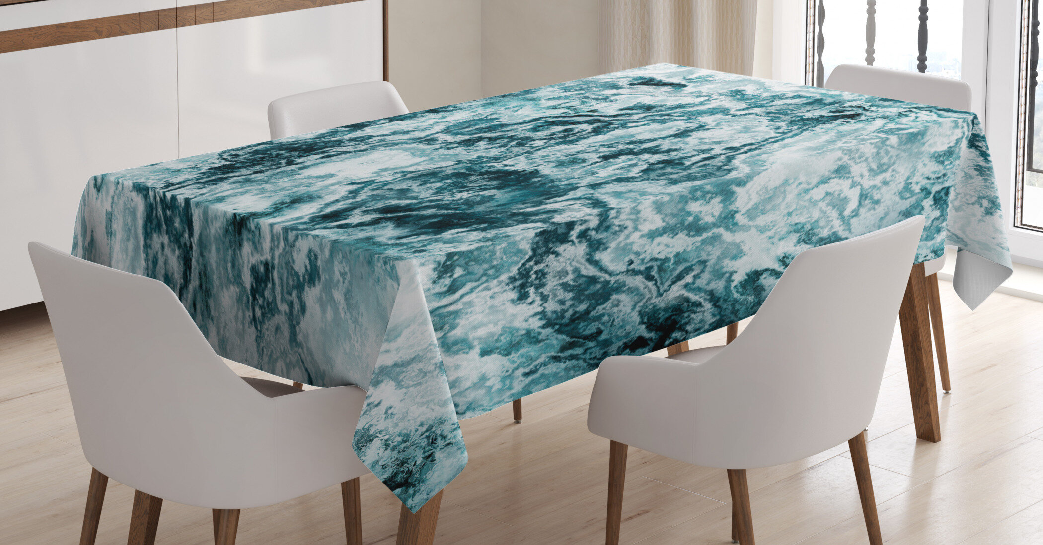 marble table cloth