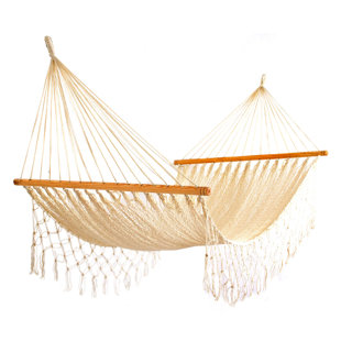 Go to store & view more images Abdulrahman Ropes Single Camping Hammock by Bungalow Rose