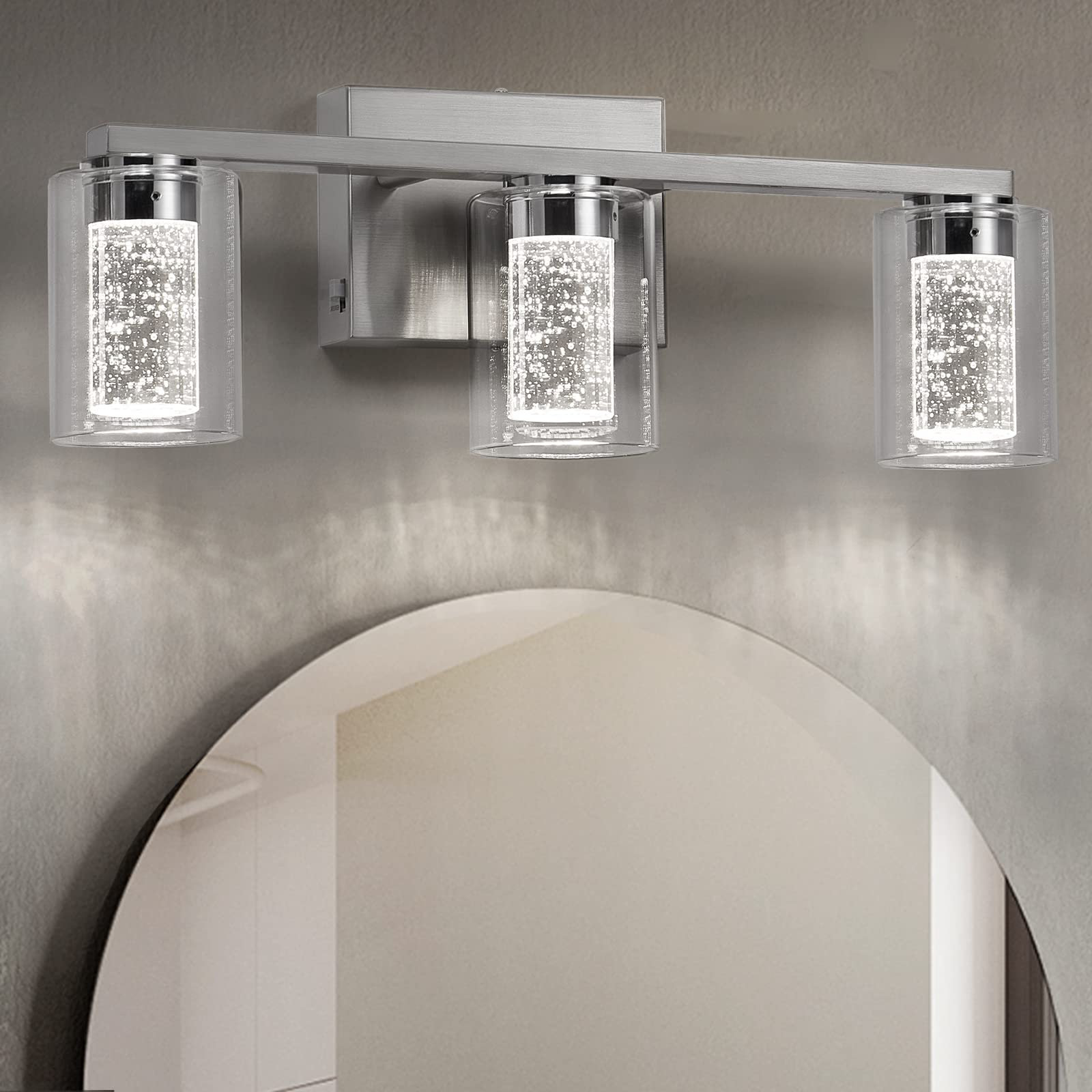 dimmable bathroom light fixtures