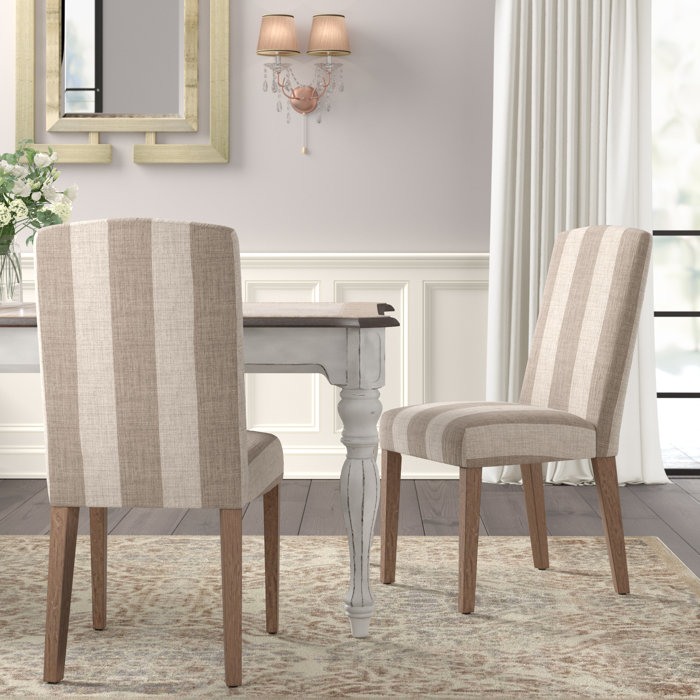 Siems Back Parsons Upholstered Dining Chair