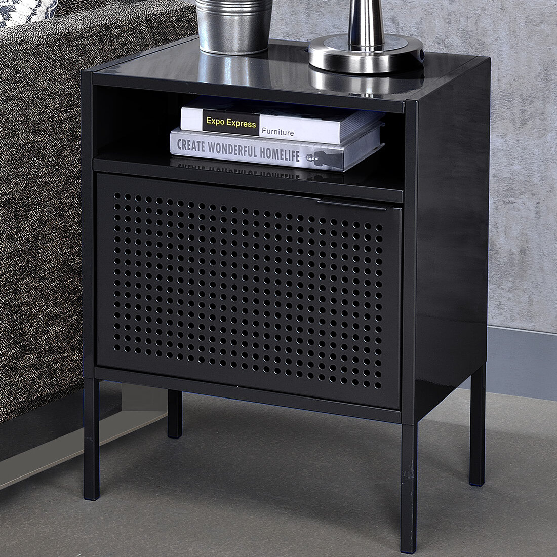 Metal Nightstands You Ll Love In 2020 Wayfair