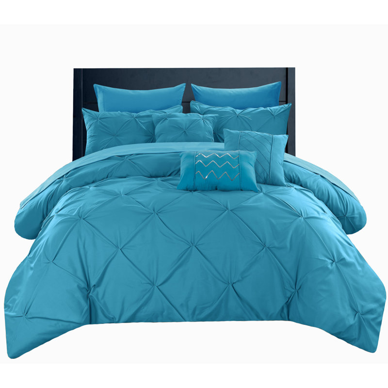 Willa Arlo Interiors Yamna Contemporary 8 Piece Twin Comforter Set Wayfair