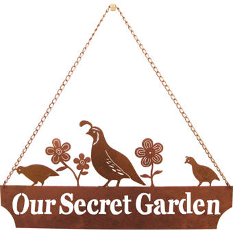 Rosalind Wheeler Mapleview Metal Robin Humbird On Branch Wayfair