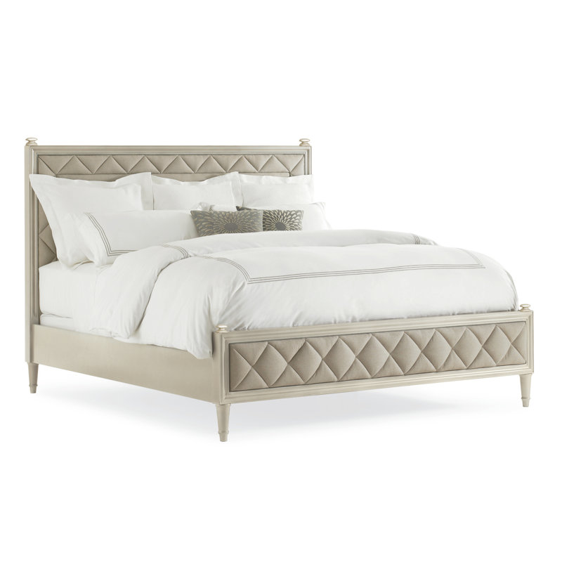 Caracole Classics Pillowtalk King Upholstered Platform Bed Wayfair
