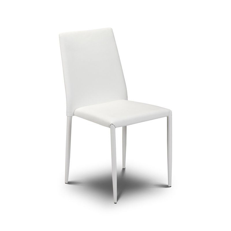 Luisa Armless Stacking Chair with Cushion