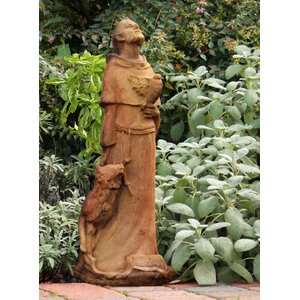 Religious Saint Francis Statue