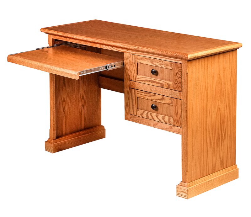 Millwood Pines Torin Knob Computer Desk Wayfair