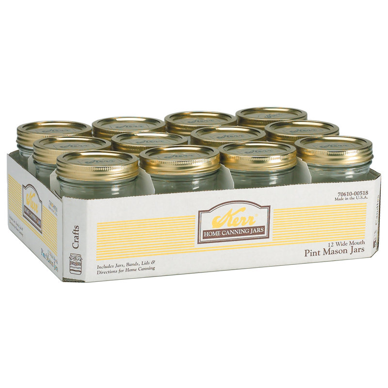 Wide Mouth Canning jar Set