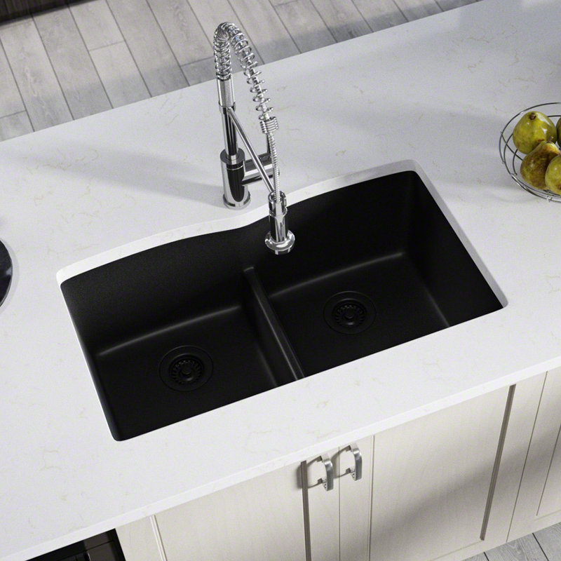 Mrdirect 33 X 19 Double Basin Undermount Kitchen Sink With