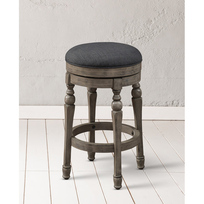 Retherford Backless 26 Swivel Bar Stool Retherford Backless 26 Swivel Bar Stool