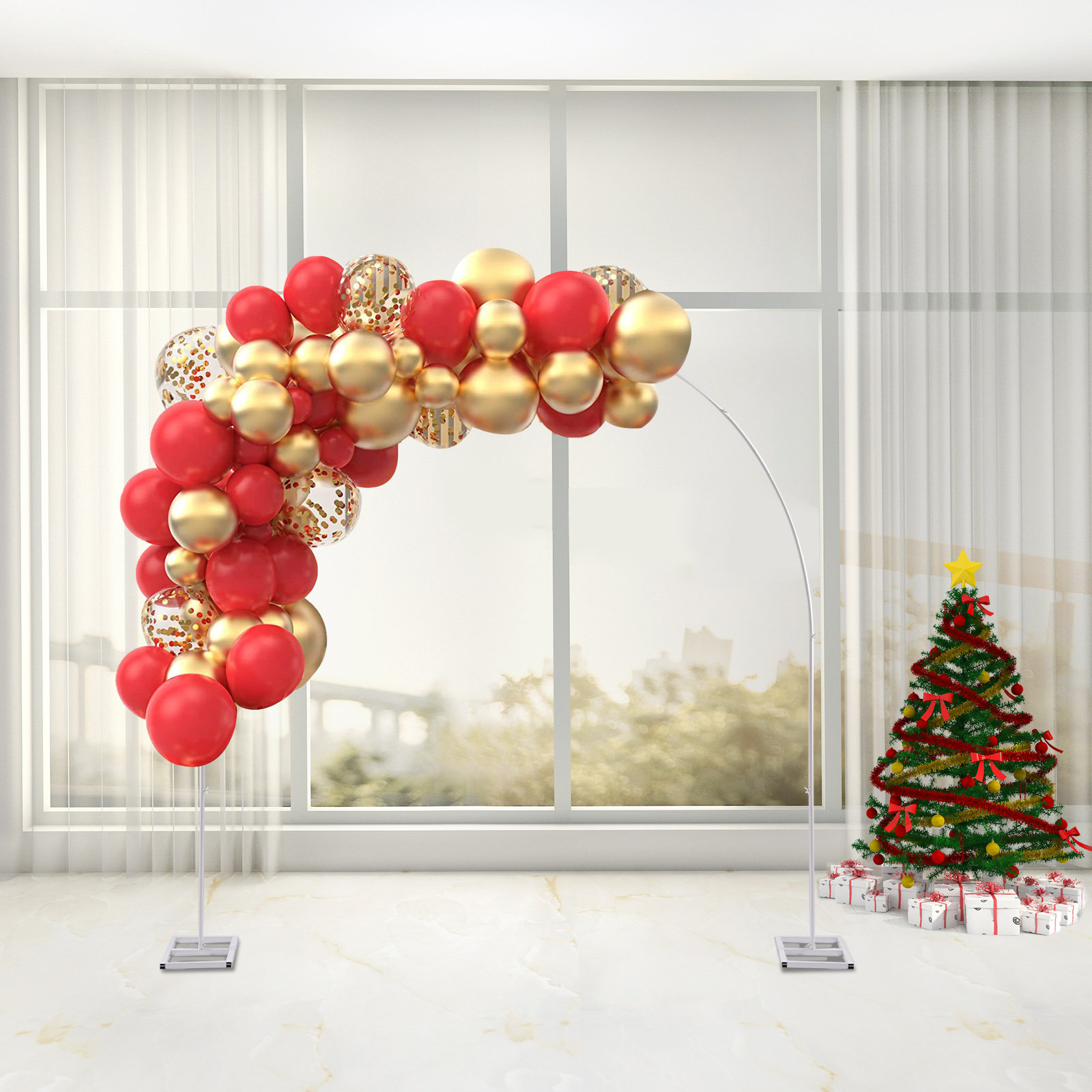 YXSUN Backdrop Arch Stand Wayfair